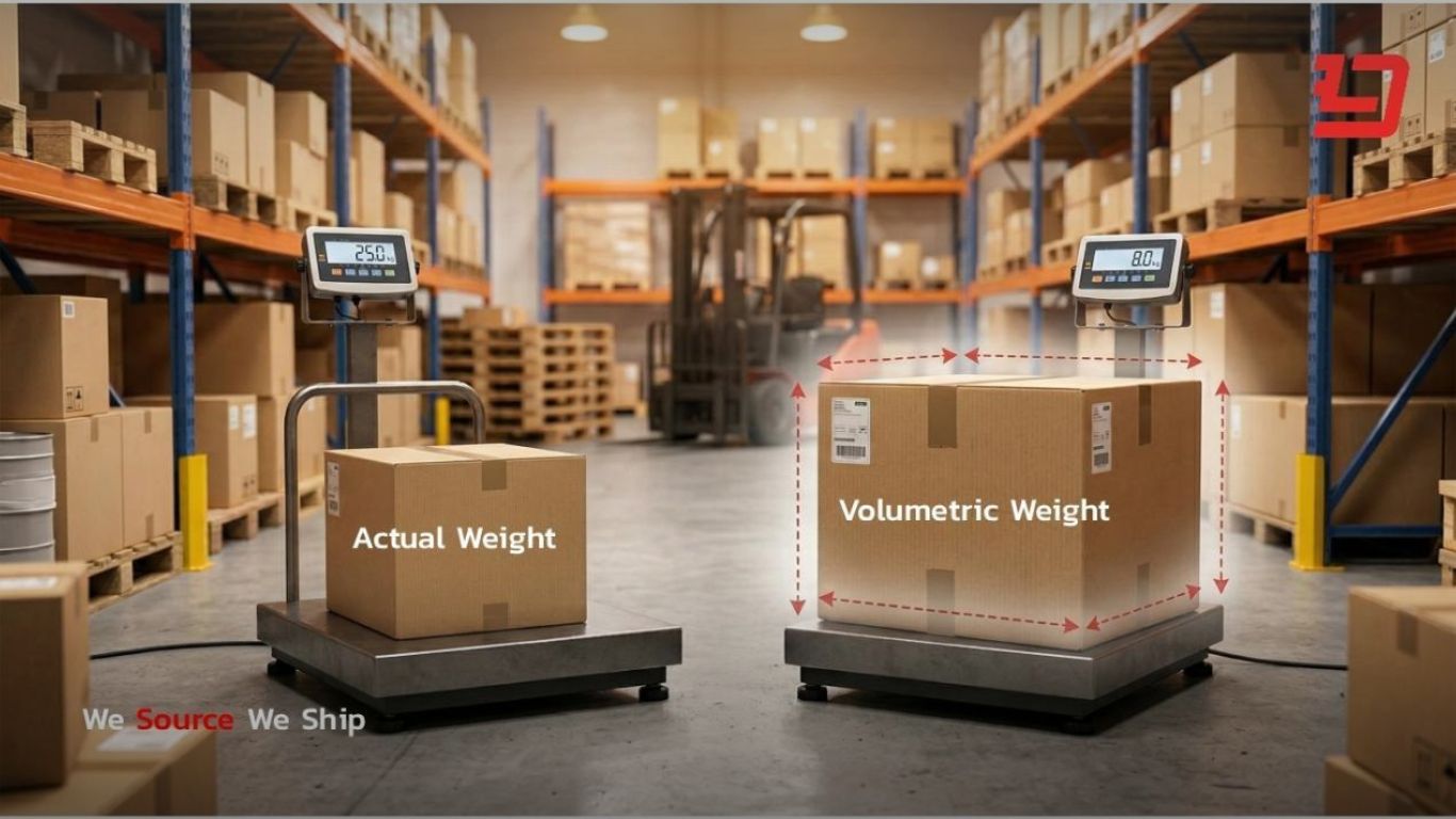 Learn the difference between volumetric weight and actual weight in shipping. Understand how carriers calculate costs and how to avoid unexpected fees.